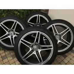 AMG 18 Inch Velgen winterbanden. S205/w205.