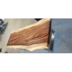 n502 suar tafel met stalen frame poot maat 200x90