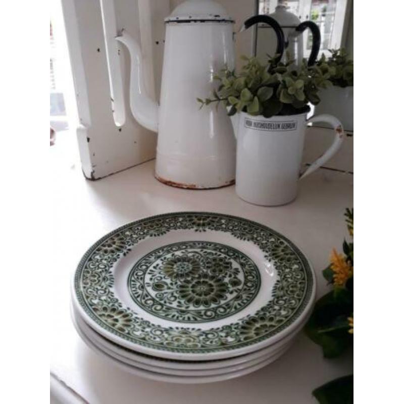 Broadhurst staffordshire England Jade Ironstone tableware