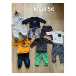 Babykleding pakket jongen maat 50-68 merkkleding >75 stuks