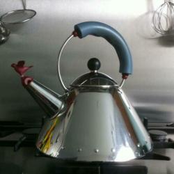 Alessi design fluitketel