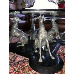 Tafel greyhound hazewindhond whippet windhond brons