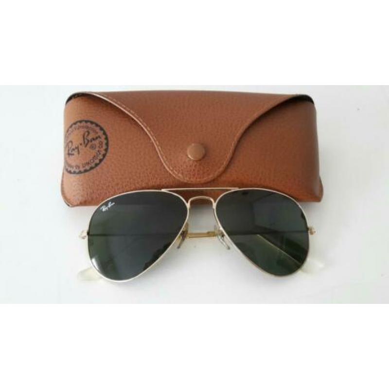 Ray ban zonnebril Aviator, maat 55-14,kleine model