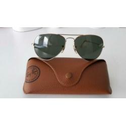 Ray ban zonnebril Aviator, maat 55-14,kleine model