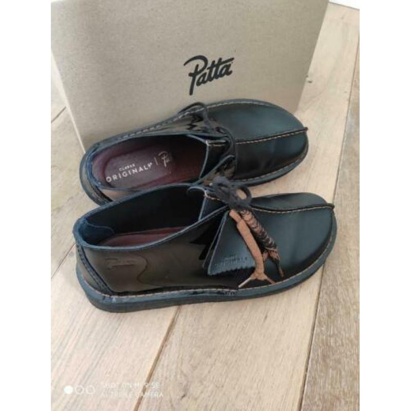 Patta x Clarks Originals Desert Trek. Black 43 / 9