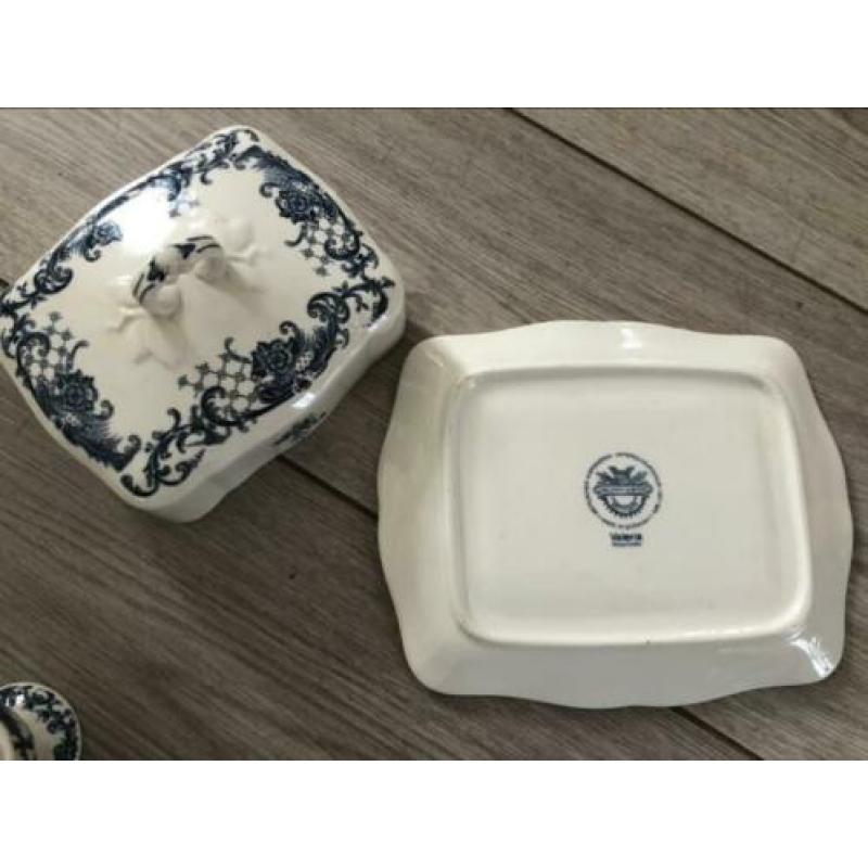 Villeroy & boch valeria blauw botervloot