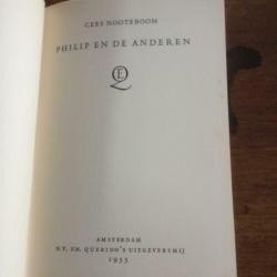 Cees Nooteboom: Philip en de anderen (1e druk, 1955)