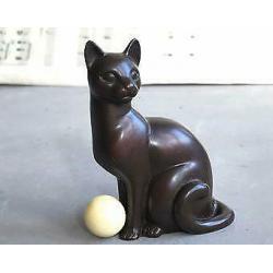 GEZOCHT kattenbreeldjes Franklin Mint curio cabinet