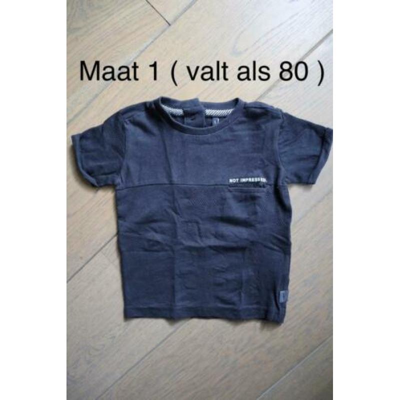 T-shirtjes/korte broekjes/hoedjes maat 80/86