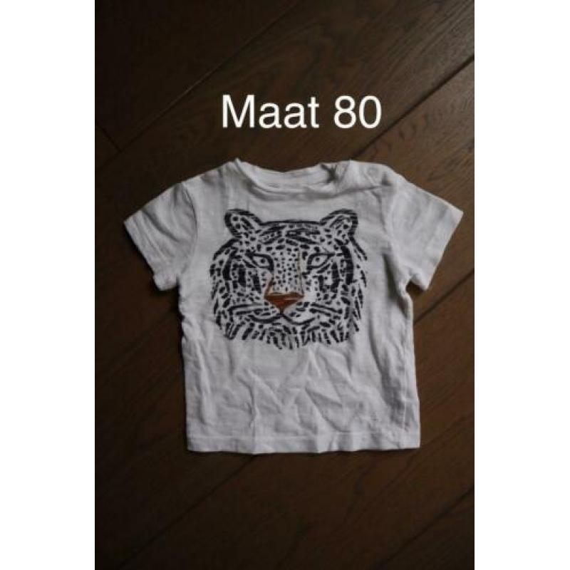 T-shirtjes/korte broekjes/hoedjes maat 80/86