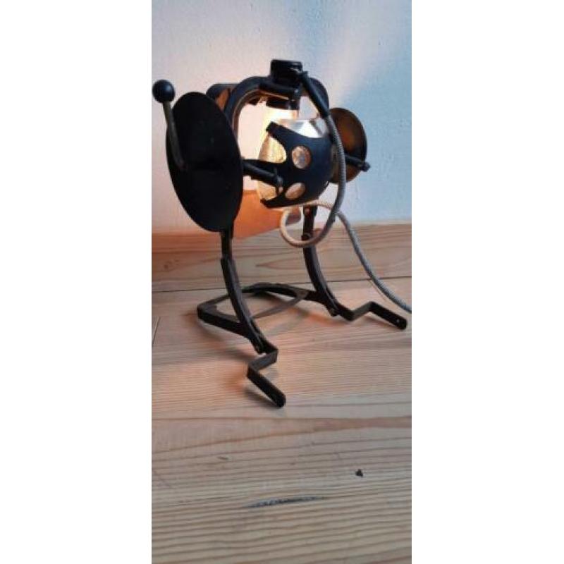 Vintage Industriele tafel lamp