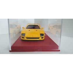 Ferrari F 40, Giallo Modena, BBR de Luxe. Mint in box !!!