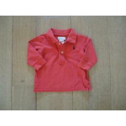 133. Ralph lauren polo t-shirt maat 62, 6 mnd als nieuw