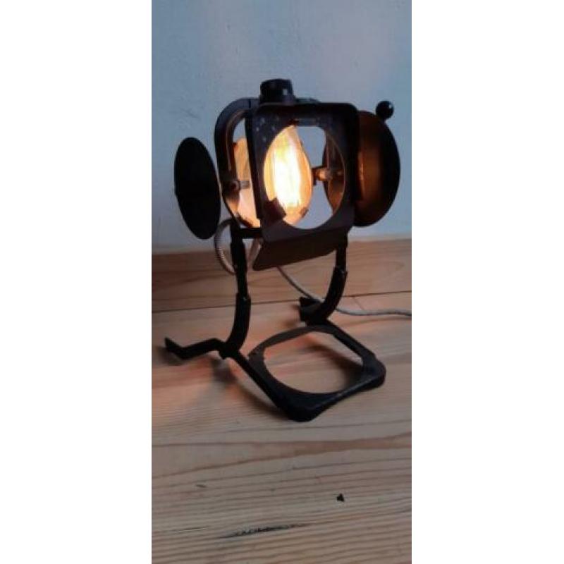 Vintage Industriele tafel lamp