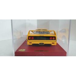 Ferrari F 40, Giallo Modena, BBR de Luxe. Mint in box !!!