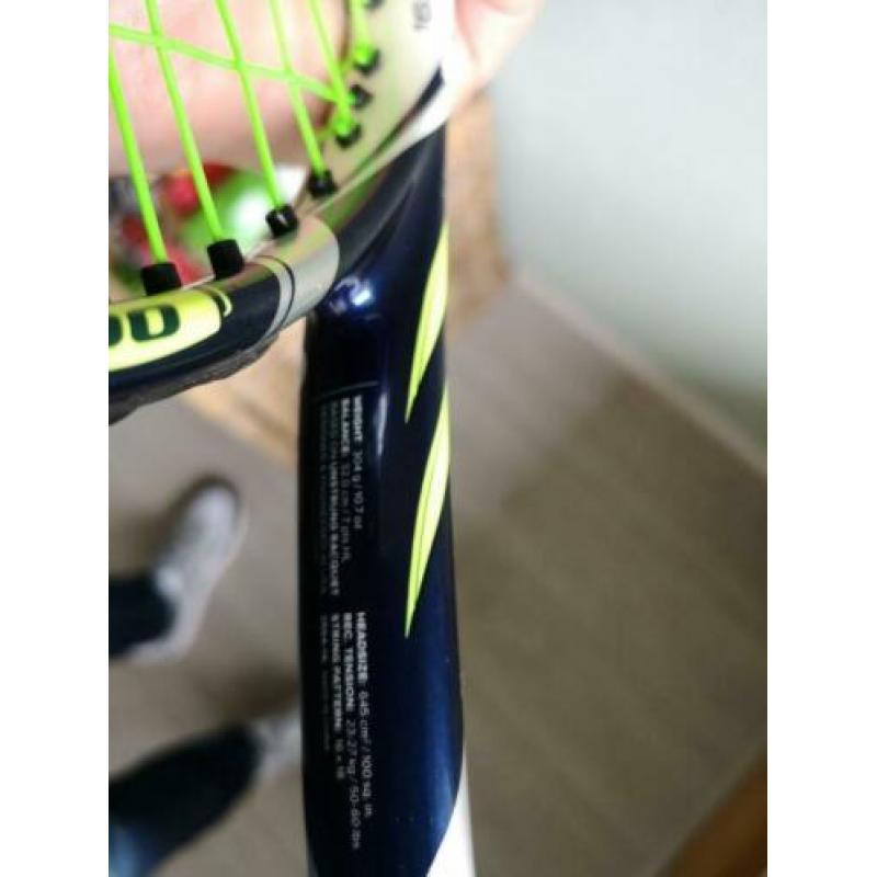 Wilson Juice 100 tennis racket