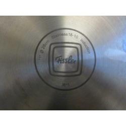 steelpan Fissler INDUCTIE koekenpan Edelstaal 28 cm