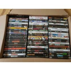 partij dvd's 74 stuks