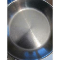 steelpan Fissler INDUCTIE koekenpan Edelstaal 28 cm