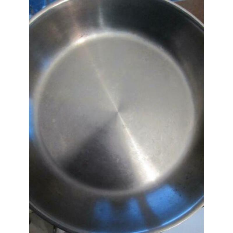 steelpan Fissler INDUCTIE koekenpan Edelstaal 28 cm