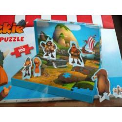 Wickie scene puzzel in de verpakking