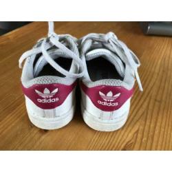 Adidas Superstar roze wit meisje mt 24