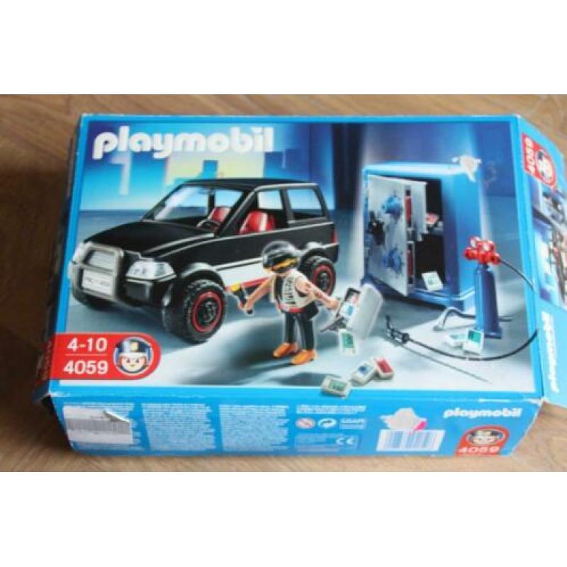 Playmobil 4059 Brandkastkraker met vluchtauto