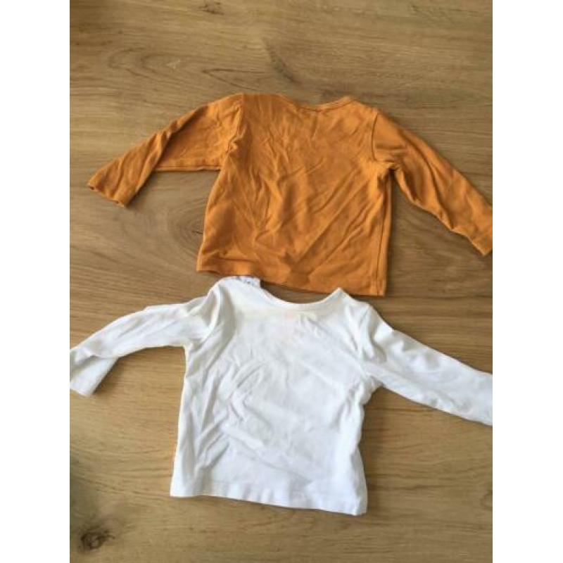 2 shirtjes mt 50-56