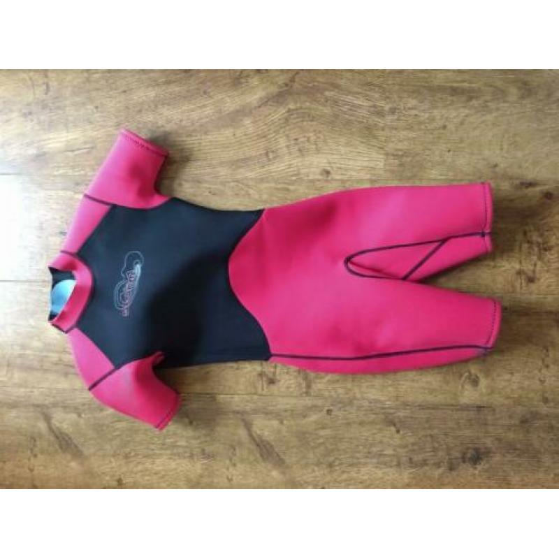 Shorty wetsuit j/m maat134/140