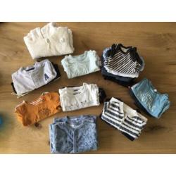 2 shirtjes mt 50-56