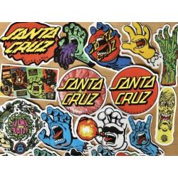 18 Santa Cruz screaming hand Rob Roskopp stickers hypebeast