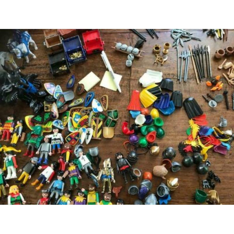 Playmobil ridders en toebehoren