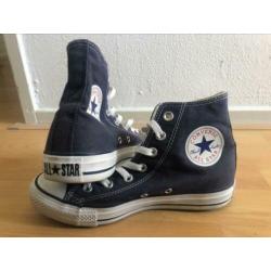 Blauwe navy hoge All Stars 37 NIEUW