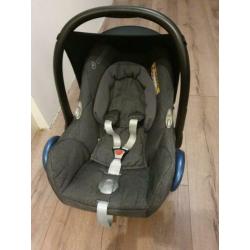 Maxi cosi cabriofix grijs met brica spiegel