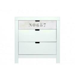 Bopita Basic Wood Babykamer 3 delig White Wash Opruiming!