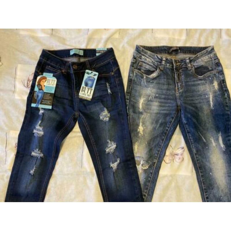 2 NIEUWE dames jeans maat 36. Butt lifting & toxik3