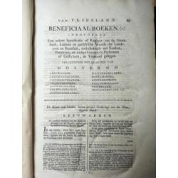 Friesland Beneficiaal-boeken 1850