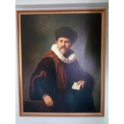 Te koop aangeboden: Doek portret Nicolaes Ruts