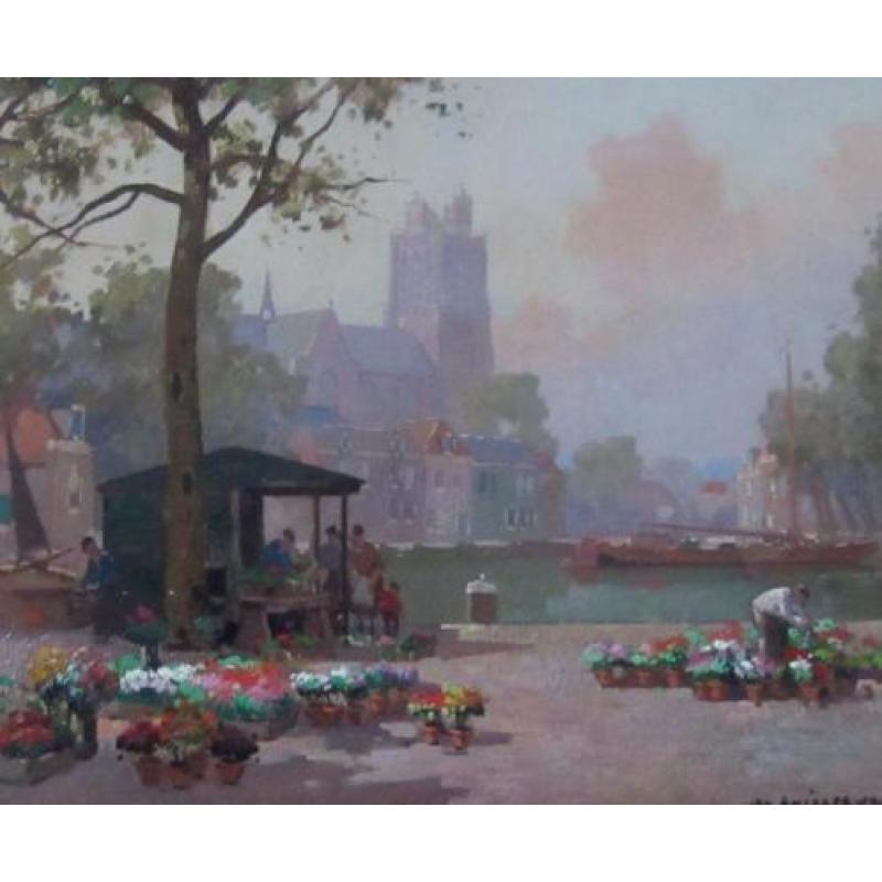 ====Jan Knikker jr 1911-1990==bloemenmarkt====DORDRECHT====