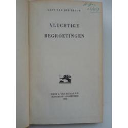 Aart van der Leeuw - Vluchtige begroetingen