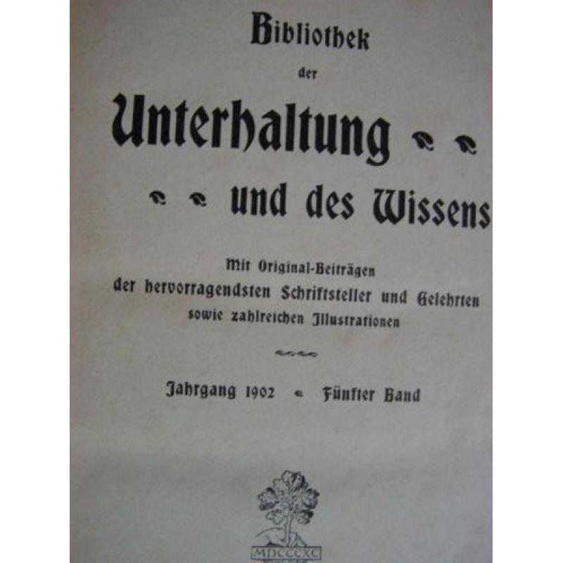 Bibliothek der Unterhaltung und des Wissens, 1902