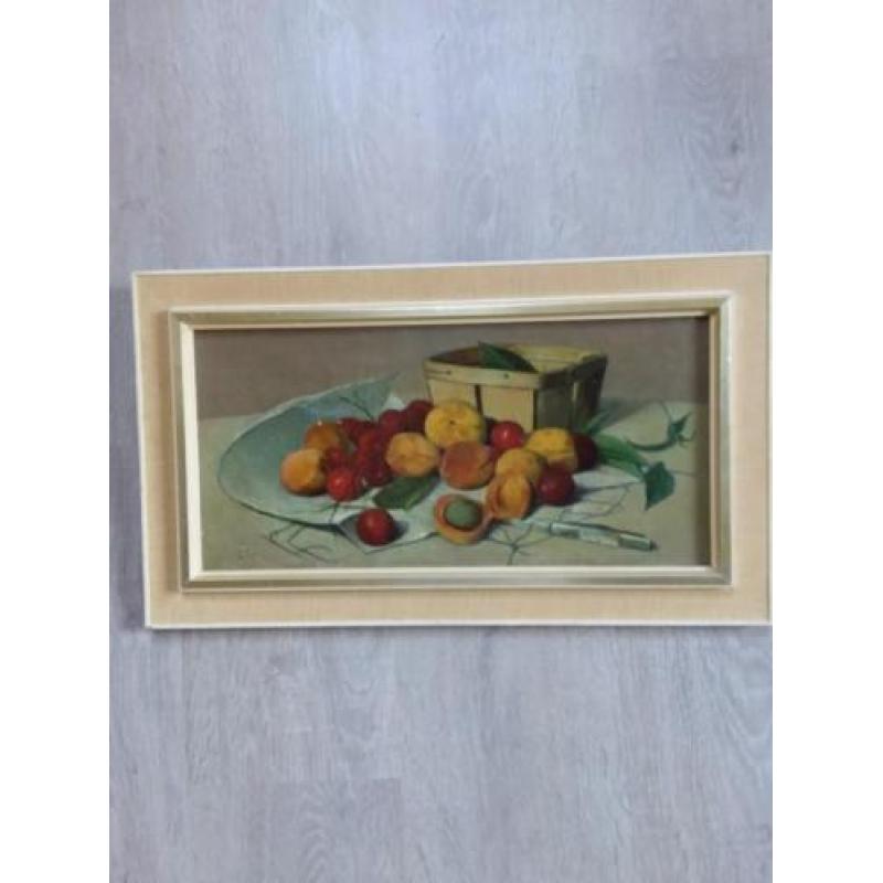 Schilderij stilleven Fruit van A van Stolk