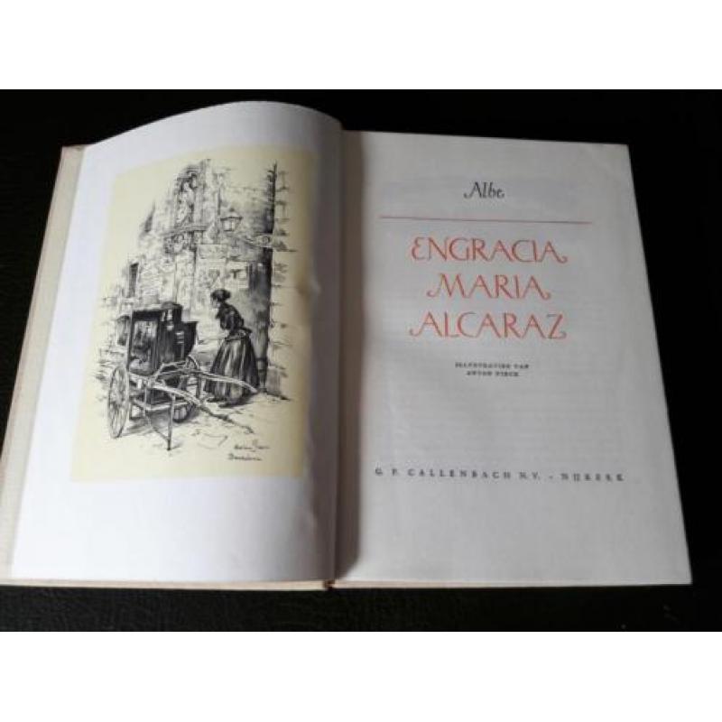 Oud boek met illustraties van Anton Pieck., Engracia Maria A