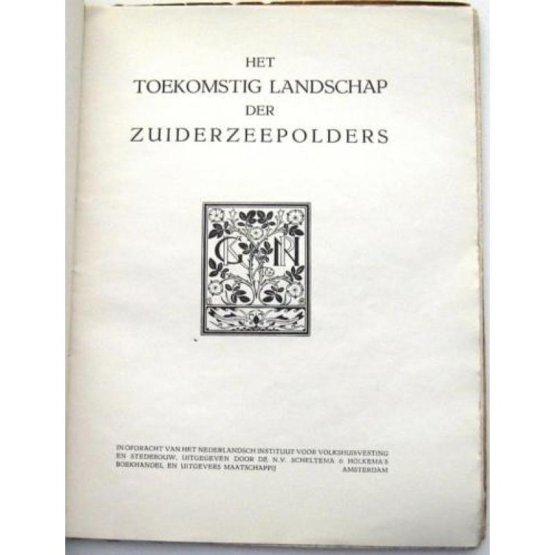 Het Toekomstig Landschap der Zuiderzeepolders 1928