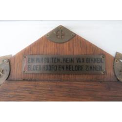 Amsterdamse school hangkastje Stofdoek