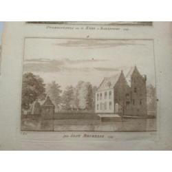 Originele kopergravures Hendrik Spilman Zeeland 1792