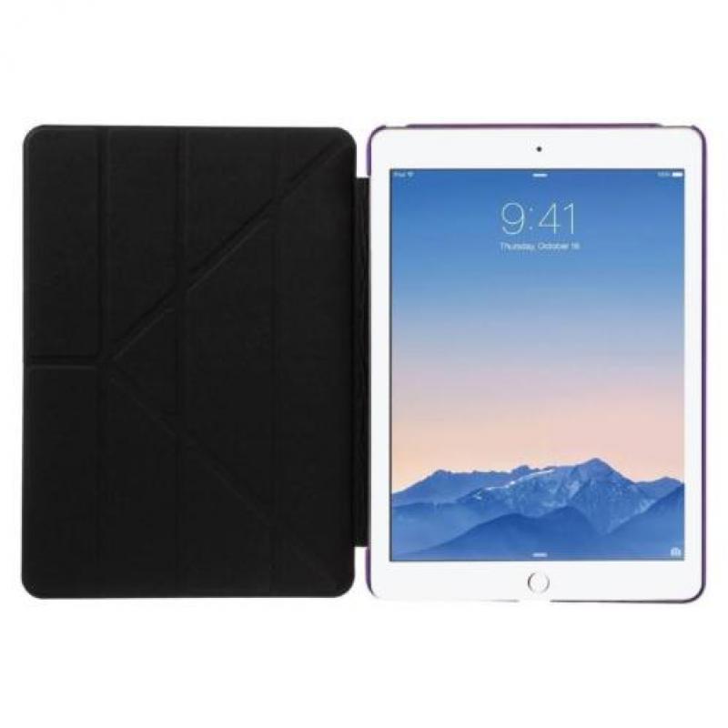 Apple iPad Air 2 - Origami Stand PU lederen Tablet Case -