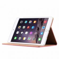 Ntech iPad Air 2 Roze Booktype Kunstleer Hoesje Met Pasjes