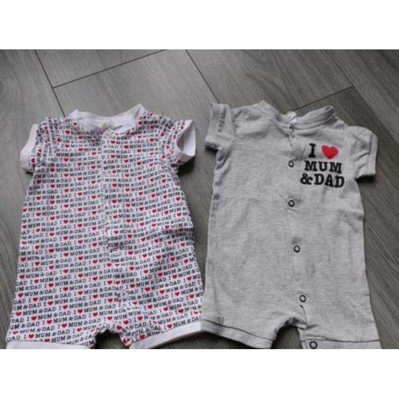 Babykleding jongens maat 50