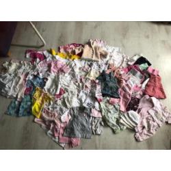 Babykleertjes mt50 voor meisjes! Tas vol